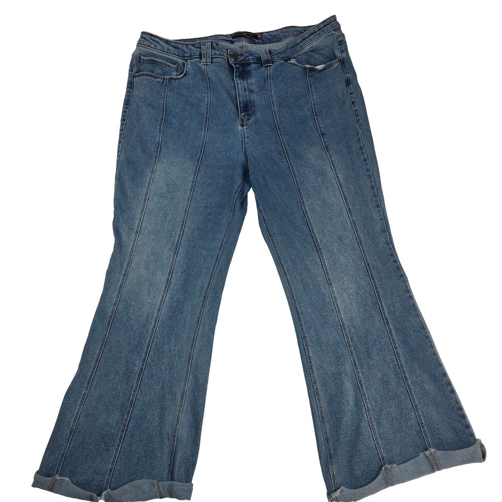 One 5 One Women's Plus Curvy Fit Stretch Jeans  Size‎ 22 W
